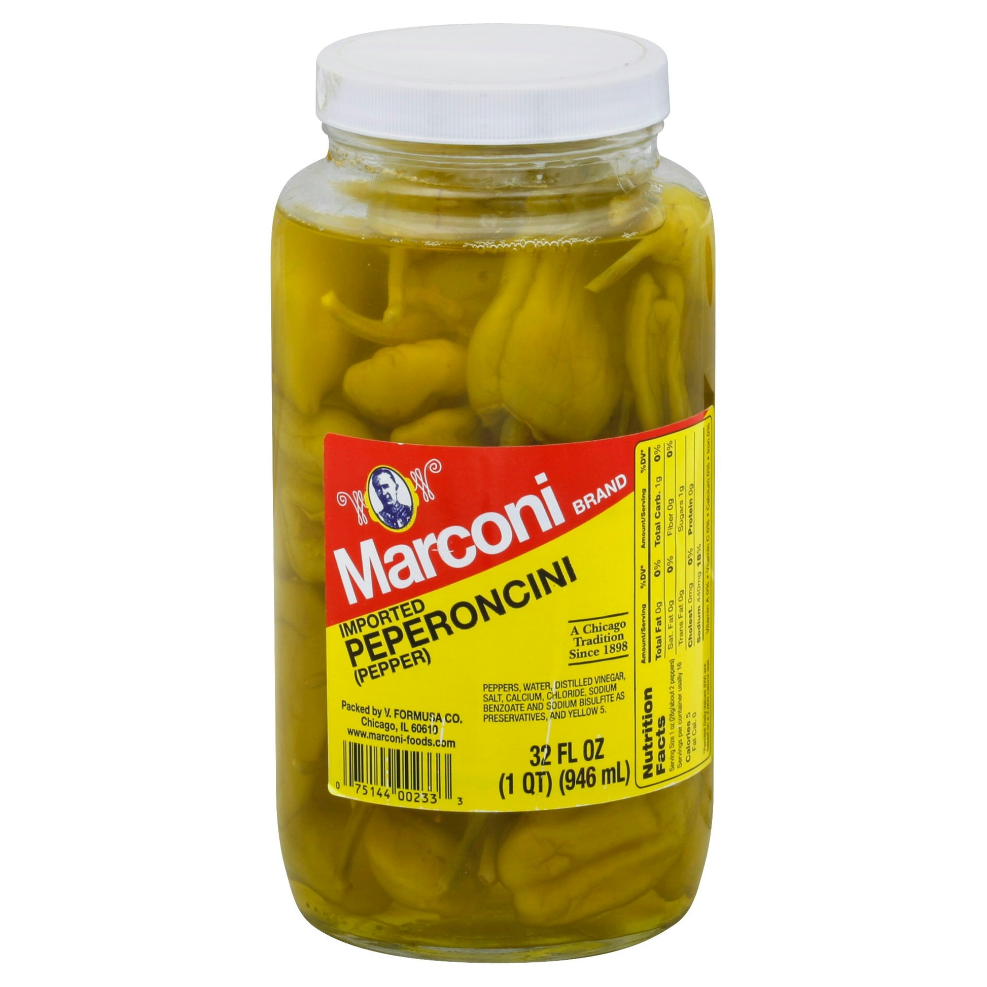 Marconi Pepperoncini Greek 32 oz (Pack of 12)