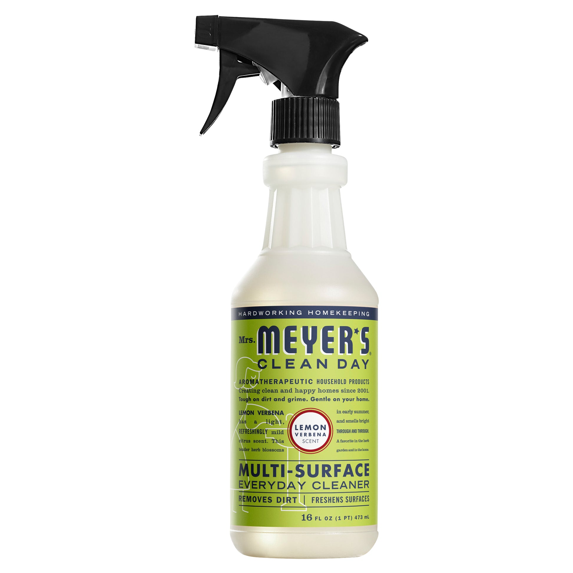 Mrs Meyers Clean Day Multi Cleaner Lemon Verbena 16 oz (Pack Of 6)