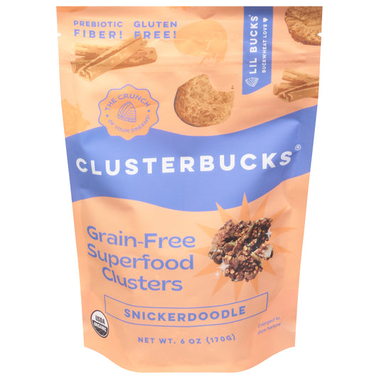 Lil Bucks Clusterbucks Snickerdoodle 6 oz (Pack Of 6)