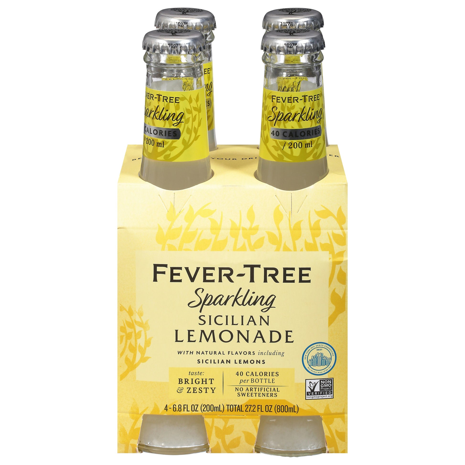 Fever Tree Sparkling Sicilian Lem 27.2 Fl Oz (Pack of 6)