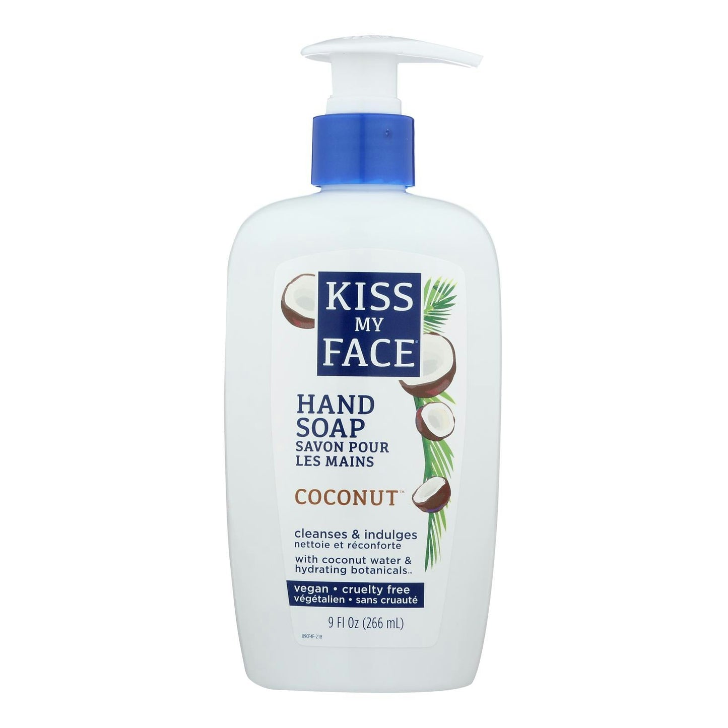 Kiss My Face Moisturizing Soap Coconut 9 Oz Pack of 3