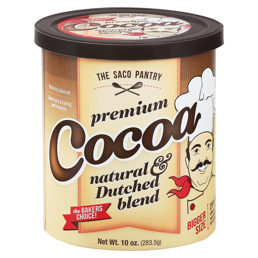 Saco Cocoa Baking Premium 10 oz (Pack of 12)