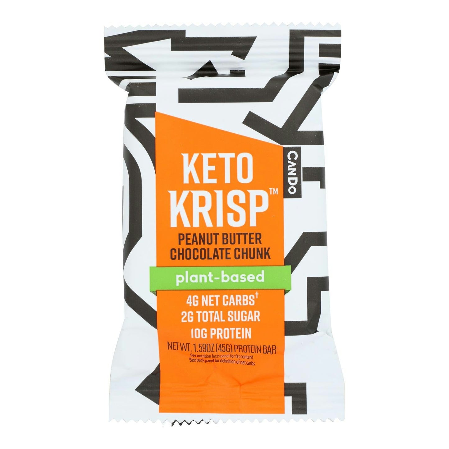 Keto Krisp - Bar Peanut Bttr Chocolate Chnk 1.59 oz (Pack of 12)