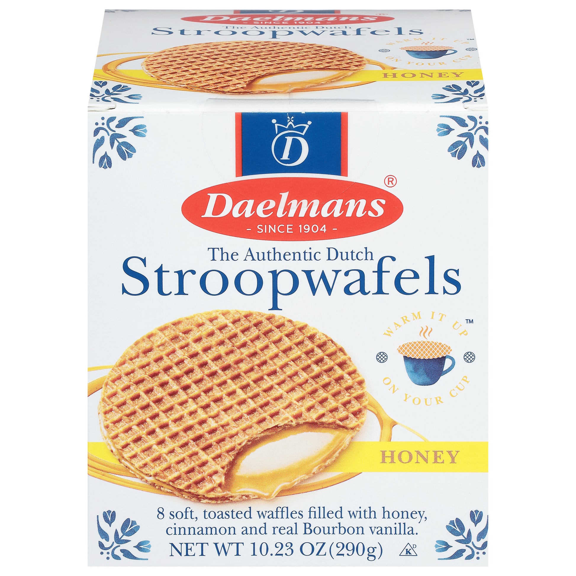 Daelmans Wafer Honey Stroopwafels 10.23 oz (Pack Of 8)