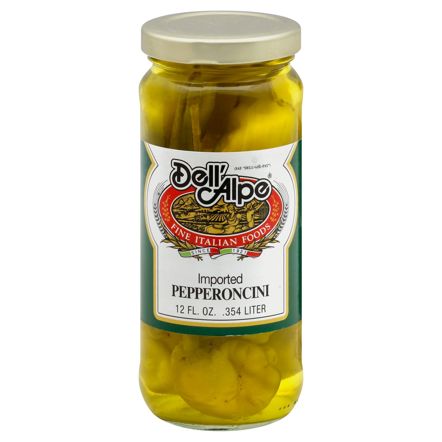 Dell Alpe Pepperoncini 12 oz (Pack Of 12)