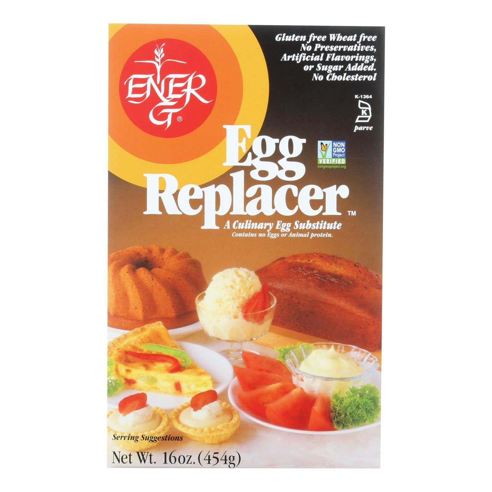 Ener-G Foods - Egg Replacer - Vegan - 16 oz (Pack of 12)