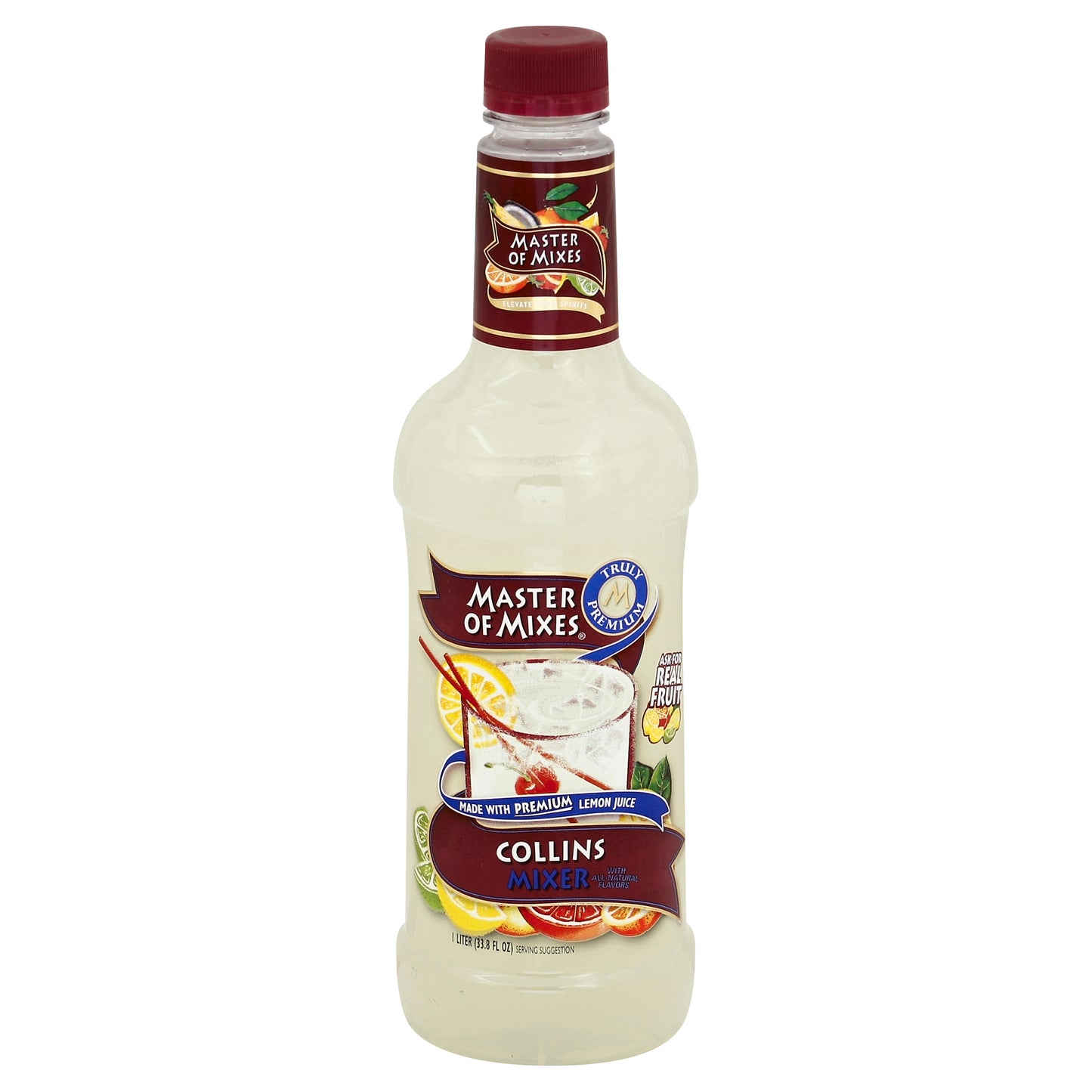 Master Of Mixes Mix Tom Collins 33.8 oz (Pack Of 6)