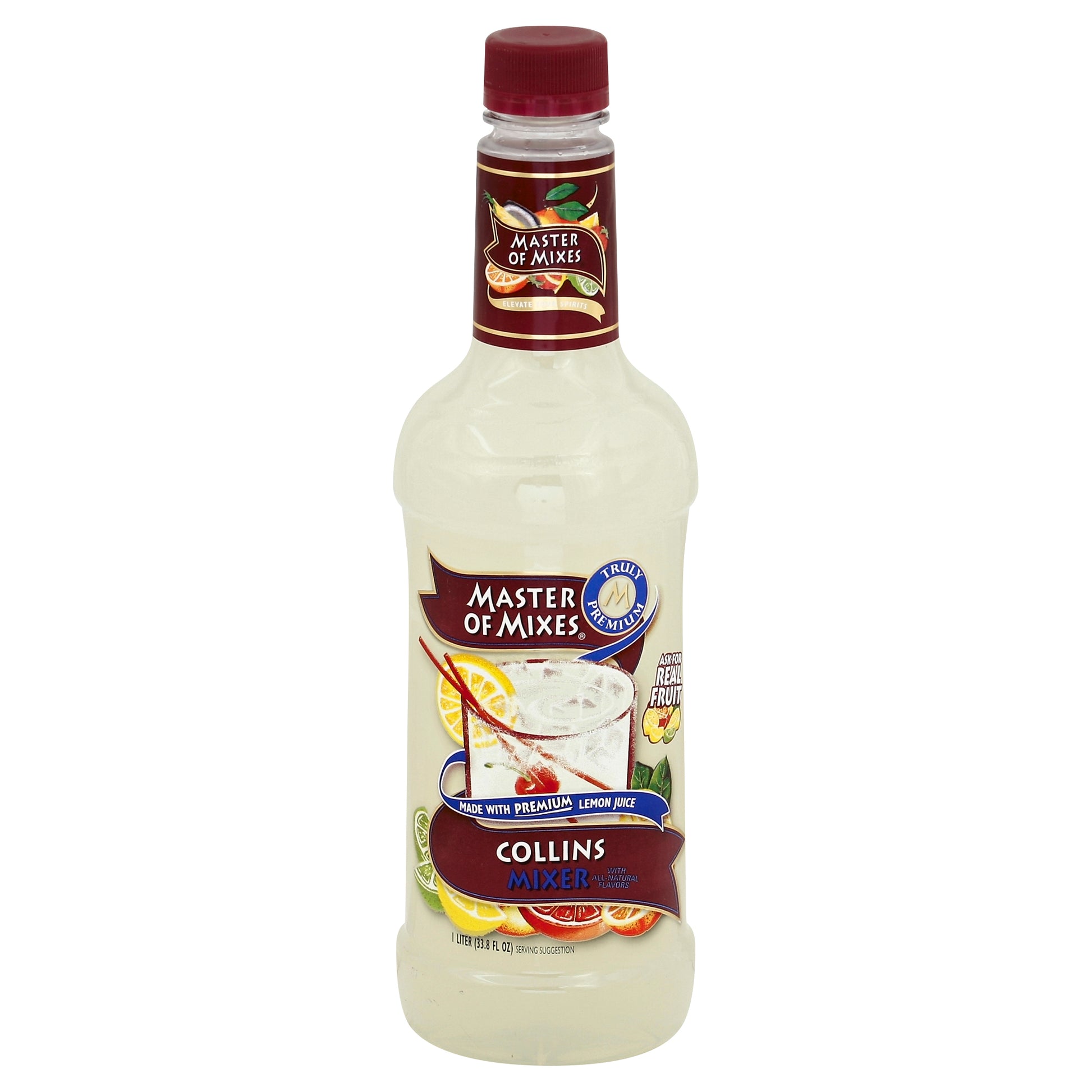 Master Of Mixes Mix Tom Collins 33.8 oz (Pack Of 6)