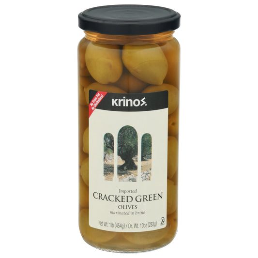 Krinos Olive Cracked Grain 16 oz (Pack Of 6)