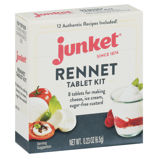 Junket Rennet Tablets 0.23 oz (Pack Of 12)