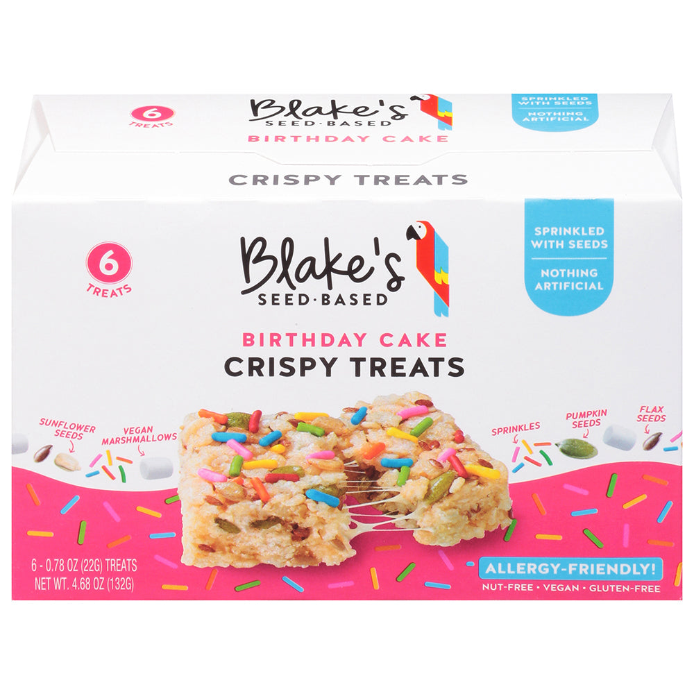 Blakes Seed Based Rice Crispy Treats Body Cake 6 ea 4.68 oz (Pack Of 12)