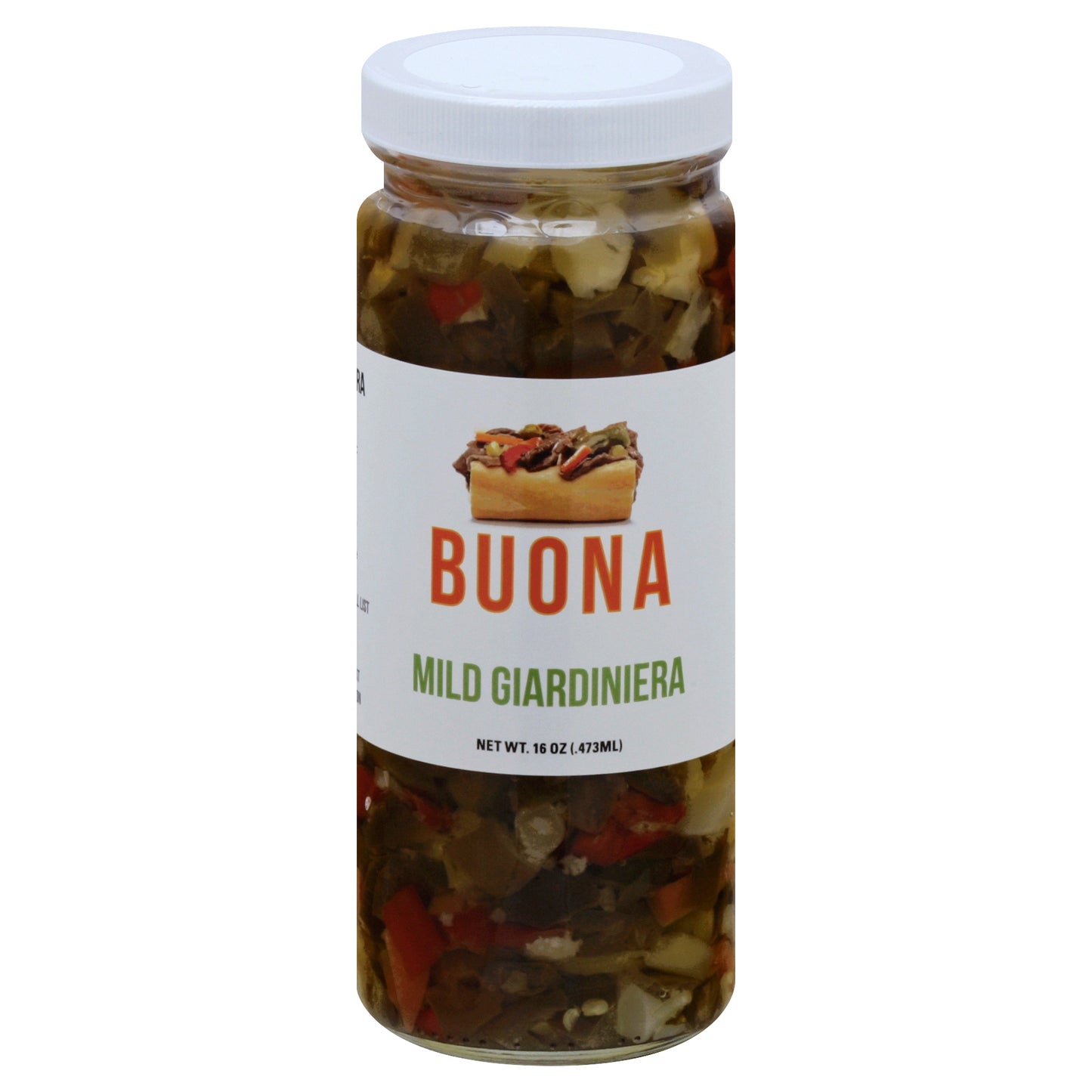 Buona Beef Giardiniera Mild 16 Oz (Pack Of 12)