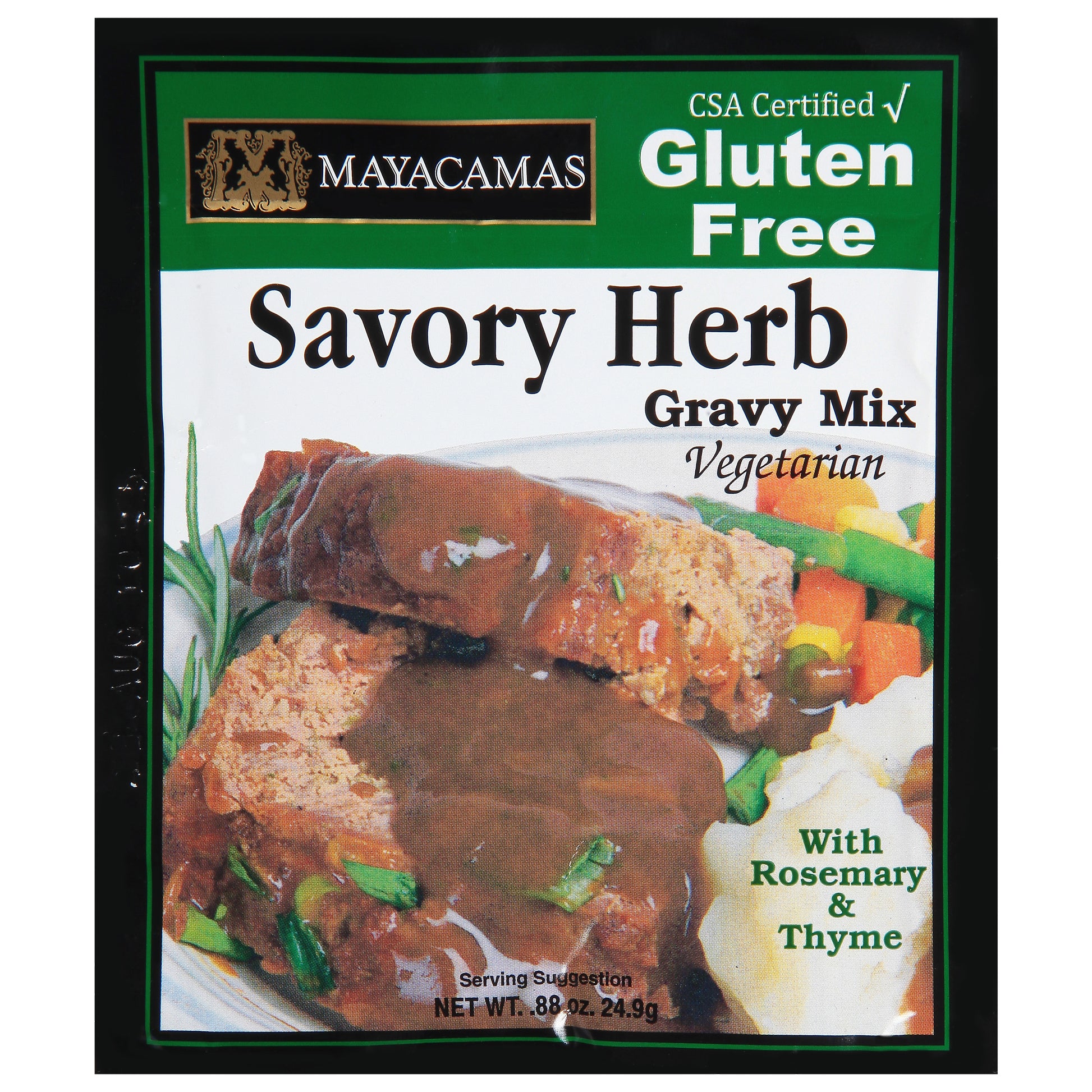 Mayacamas Mix Gluten Free Gravy Savory 0.8 oz (Pack Of 12)