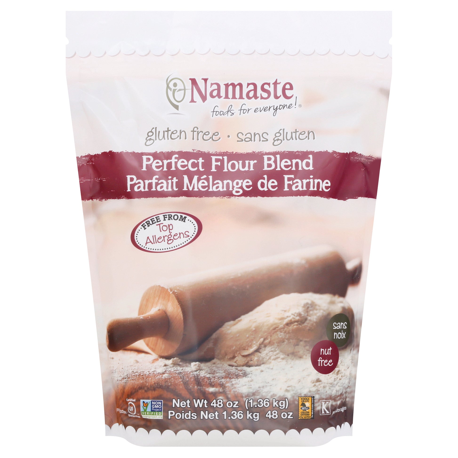 Namaste Foods Mix Flour Perfect Blend 48 Oz (Pack Of 6)