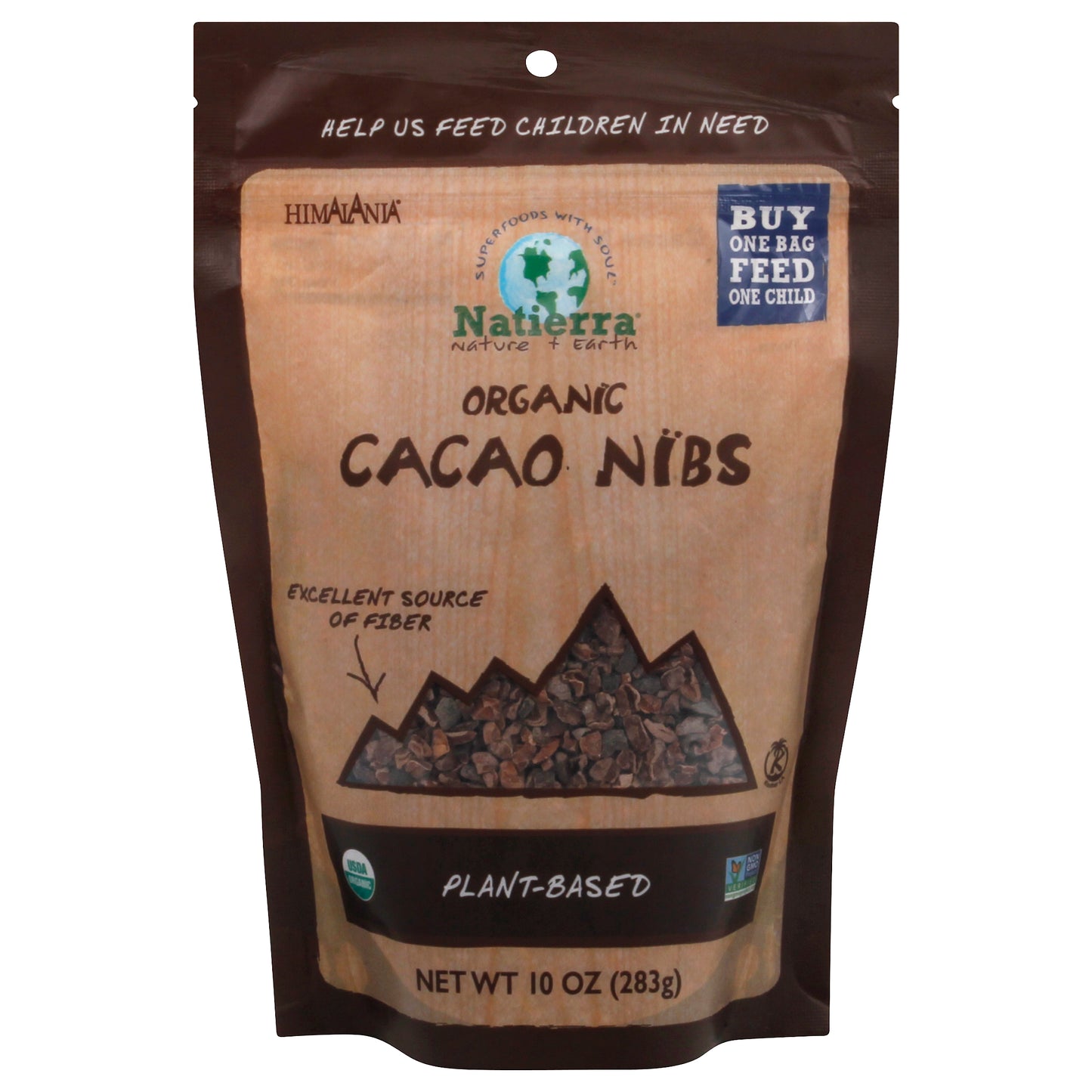 Natierra Nib Cacao Raw 10 oz (Pack Of 6)