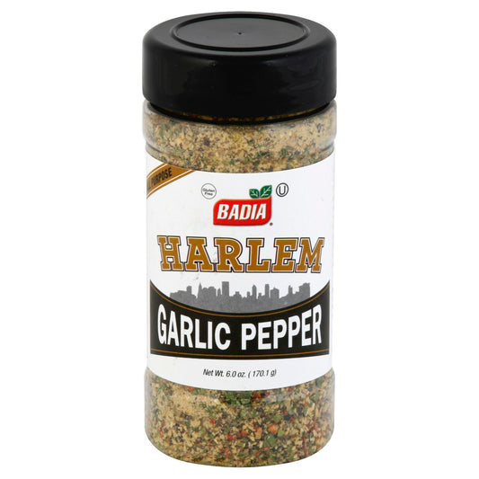 Badia Garlic Pepper Harlem 6 Oz Pack of 6