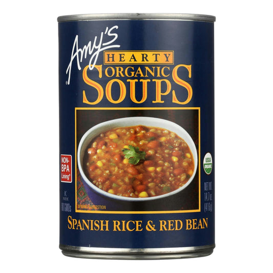 Amys Soup Spnsh Rice&Red Bean Gluten Free 14.7 Oz (Pack Of 12)