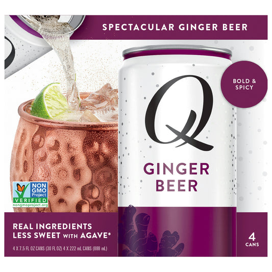 Q Tonic Ginger Beer 30 FO (Pack of 6)