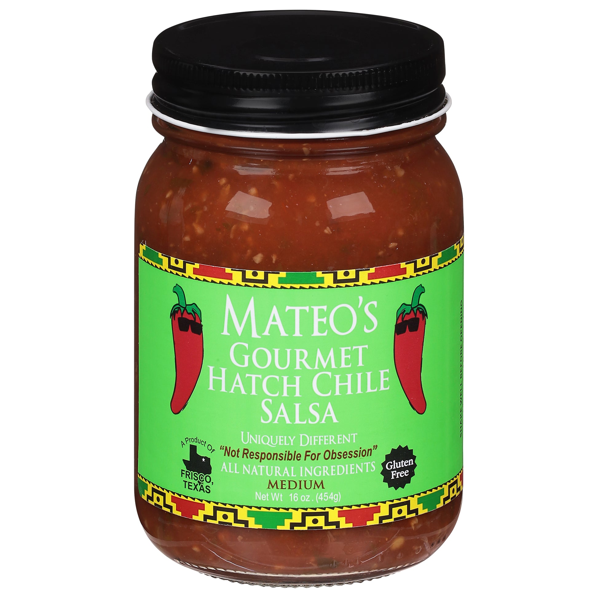 Mateos Gourmet Salsa Hatch Chile 16 oz (Pack Of 6)