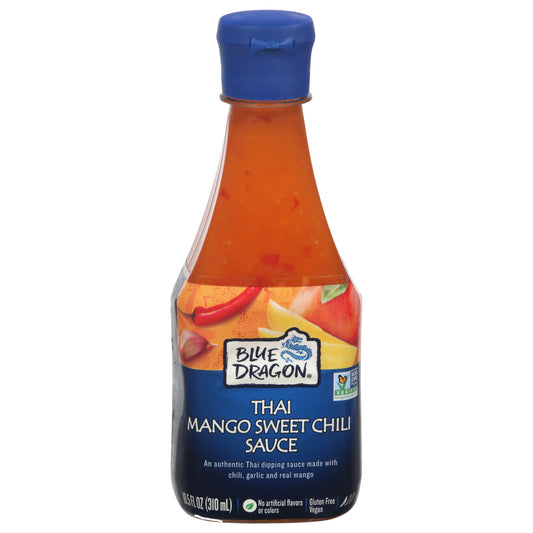 Blue Dragon Sauce Sweet Chili Mango 10.5 Oz (Pack Of 6)