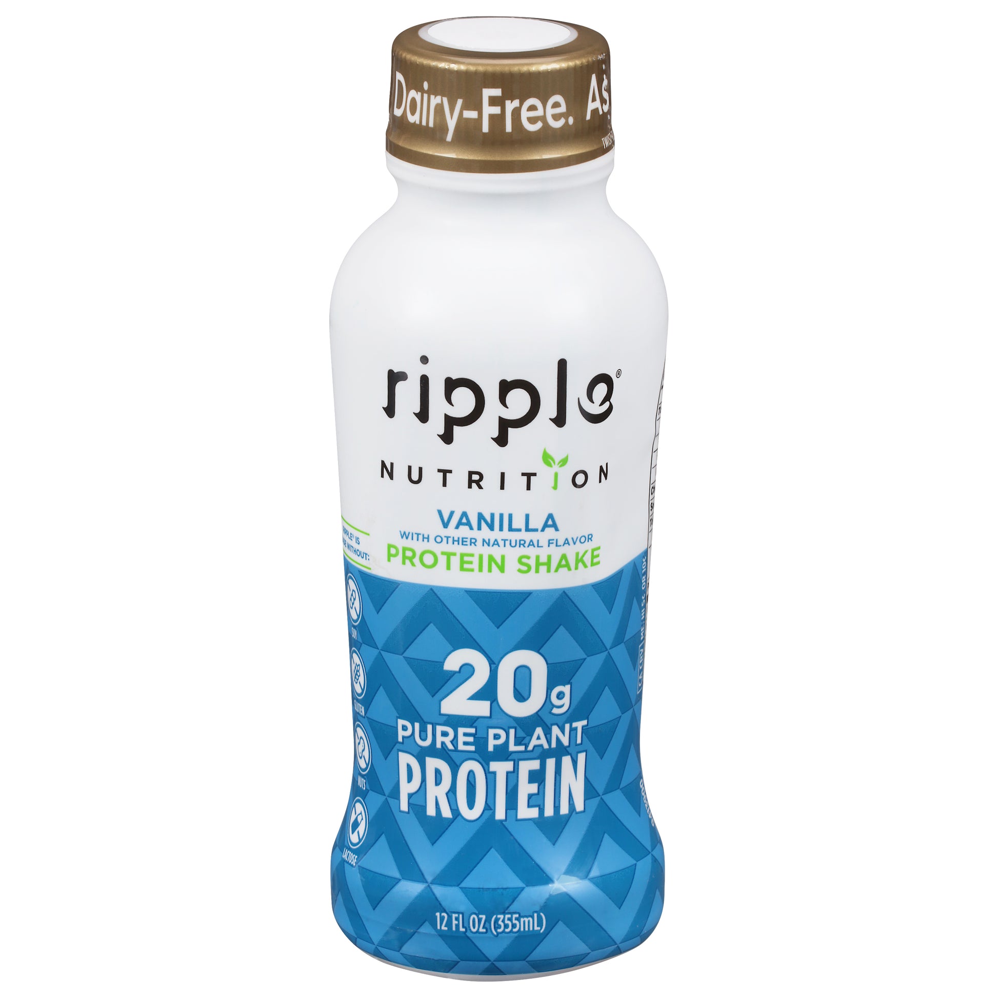 Ripple Shake Protein RTD Vanilla 12 FO (Pack Of 12)