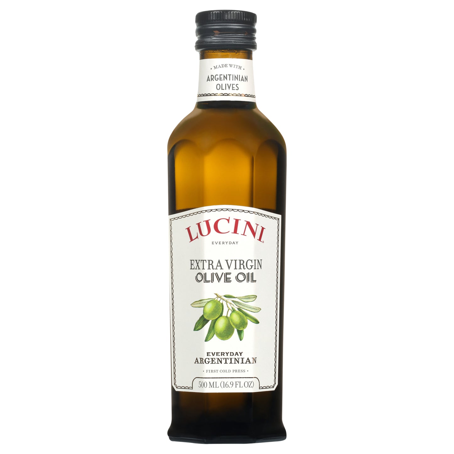 Lucini Everyday Lucini Extra Virgin Olive Oil 500 16.9 oz (Pack Of 6)