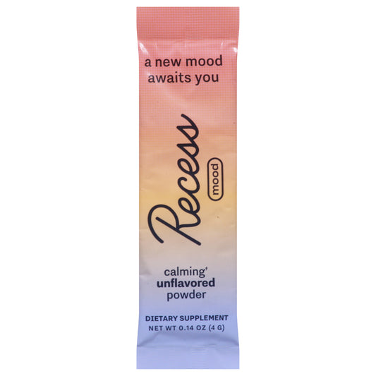 Recess Mood Power Paketed Unflavored 0.14 Oz (Pack Of 10)