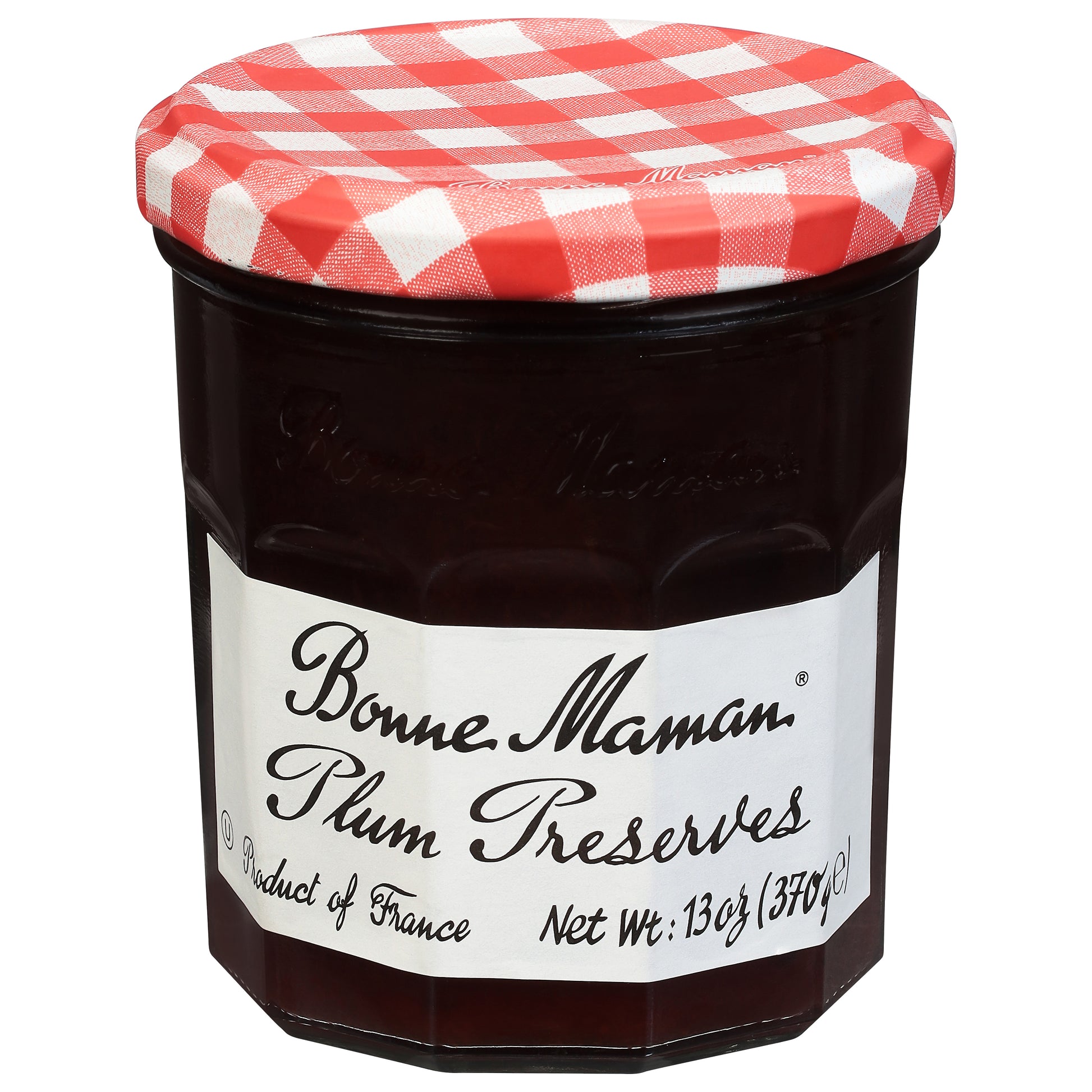 Bonne Maman Preserve Damson Plum 13 oz (Pack Of 6)