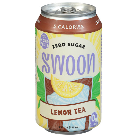 Swoon Tea Zero Sugar Lemon RTD 12 fl oz (Pack of 12)