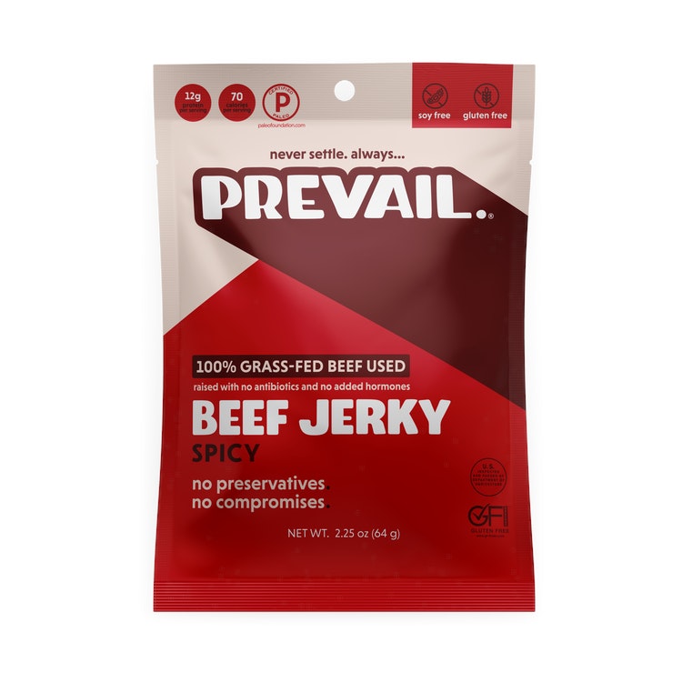 Prevail - Jerky Beef Spicy 2.25 oz (Pack of 8)