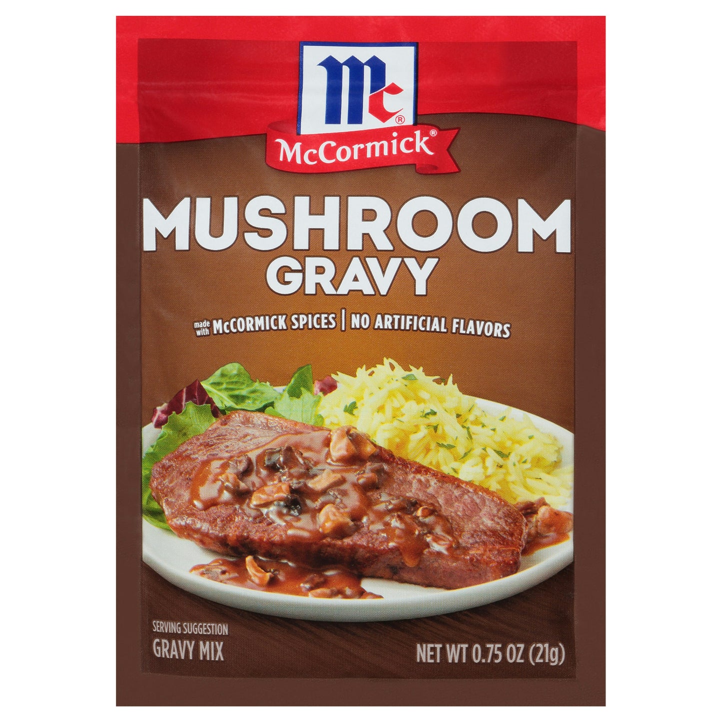 Mc Cormick Mix Mushroom Gravy 0.75 Oz Pack of 12