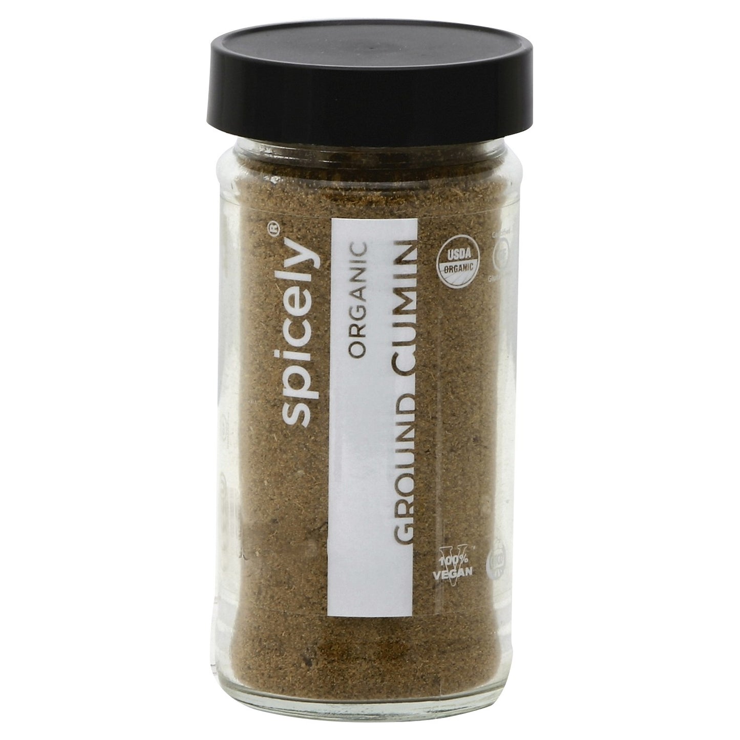 Spicely Organics Spice Cumin Ground Jar 1.7 Oz Pack of 3