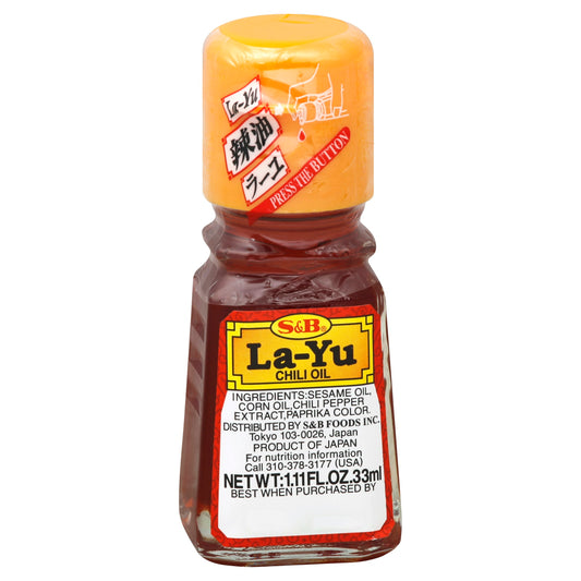 Sunbird Specialty Food La Yu Chili Oil 1.1 Fo Pack of 10