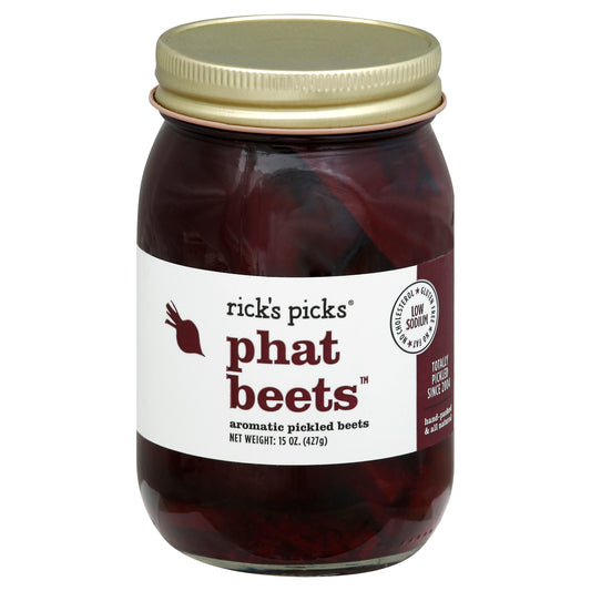 Ricks Picks Beet Phat Pickled 15 Oz (Pack Of 6)