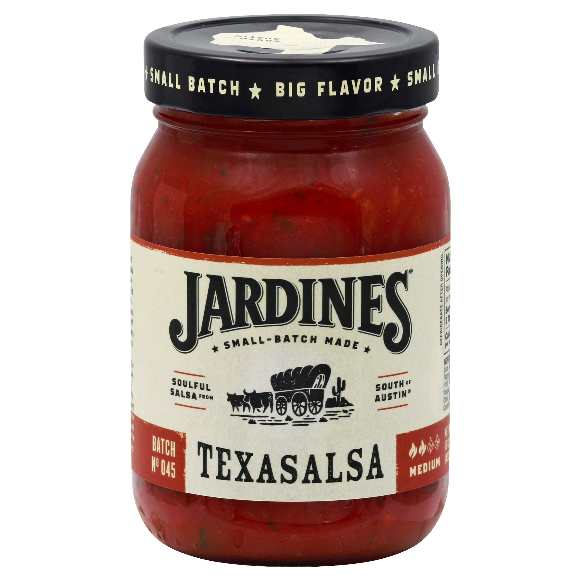 Jardines Salsa Meduim Texasalsa 16 oz (Pack Of 6)