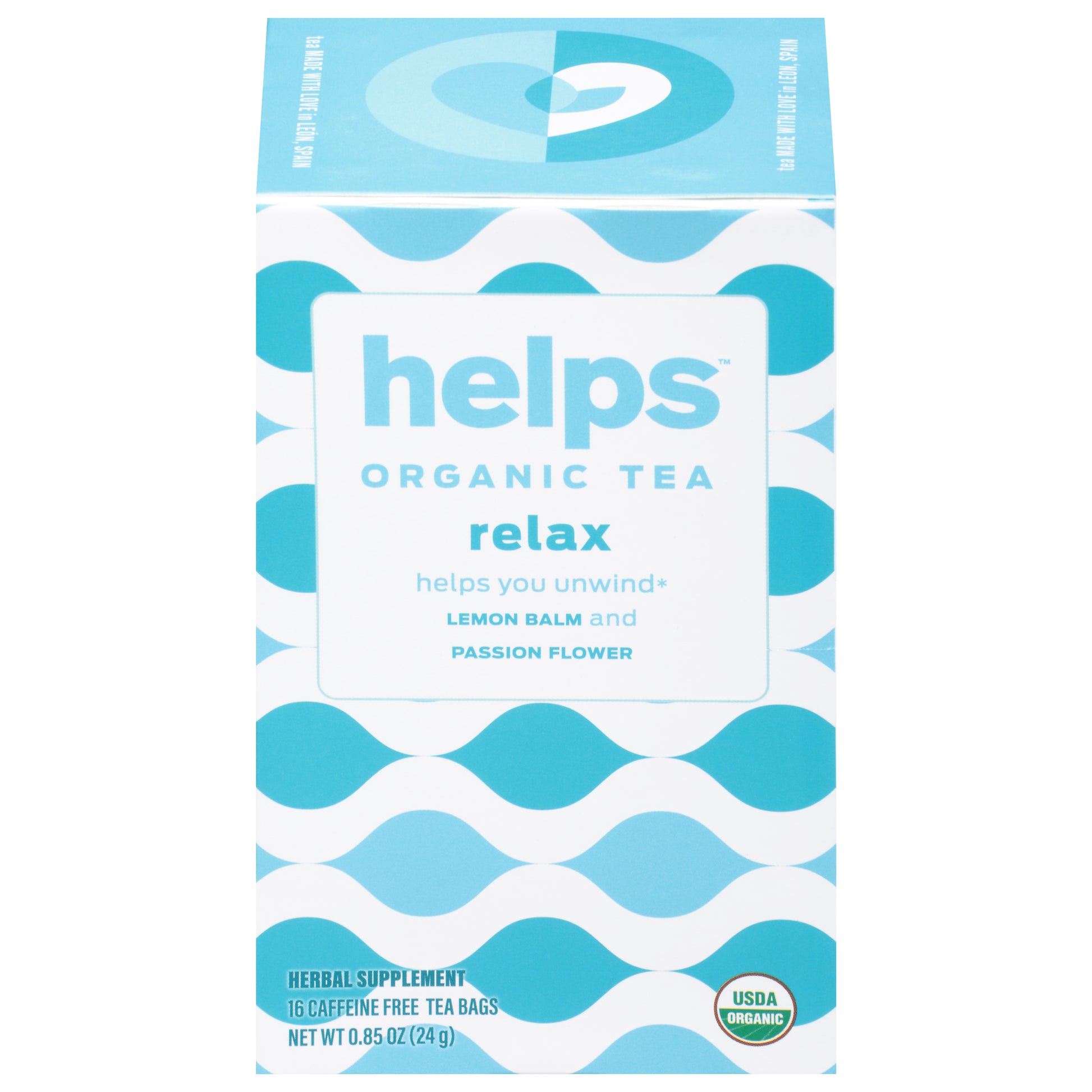 Helps Tea Relax 16 Bag (Pack Of 6)