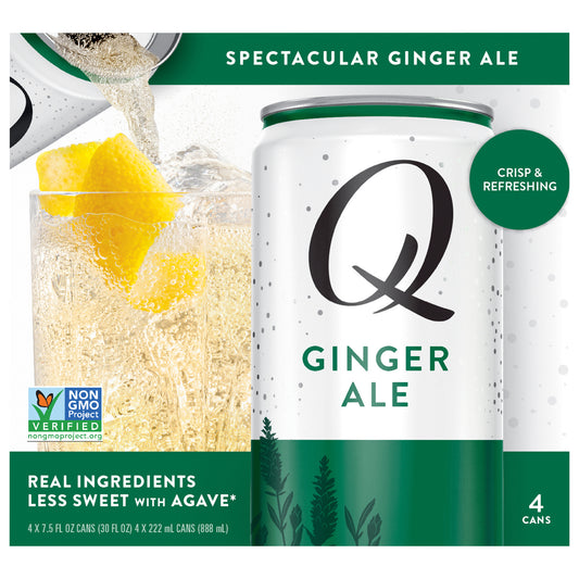 Q Tonic Ginger Ale 30 FO (Pack Of 6)