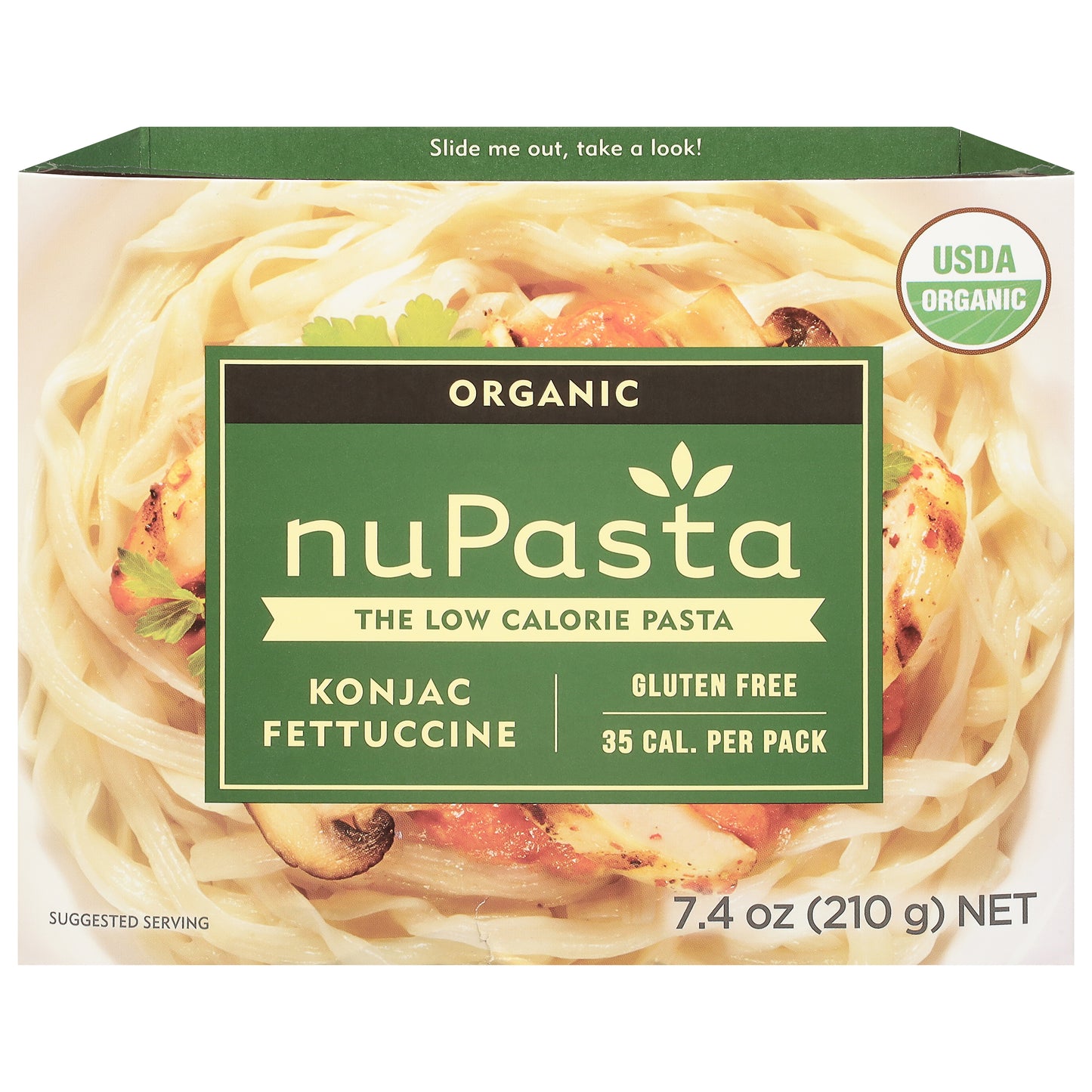 Nupasta Pasta Konjac Fettucine 7.4 oz (Pack Of 8)