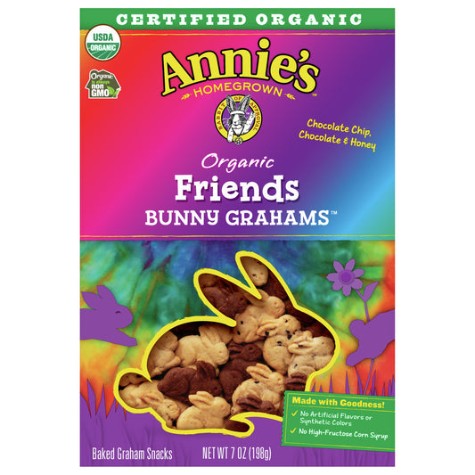 Annies Homegrown Cookie Bunny Graham Friend 7 oz (Pack Of 12)