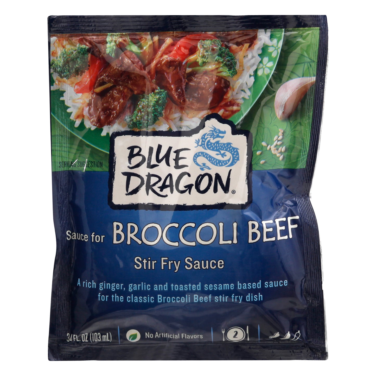 Blue Dragon Sauce Stir Fry Broccoli Bee 3.4 oz (Pack Of 12)