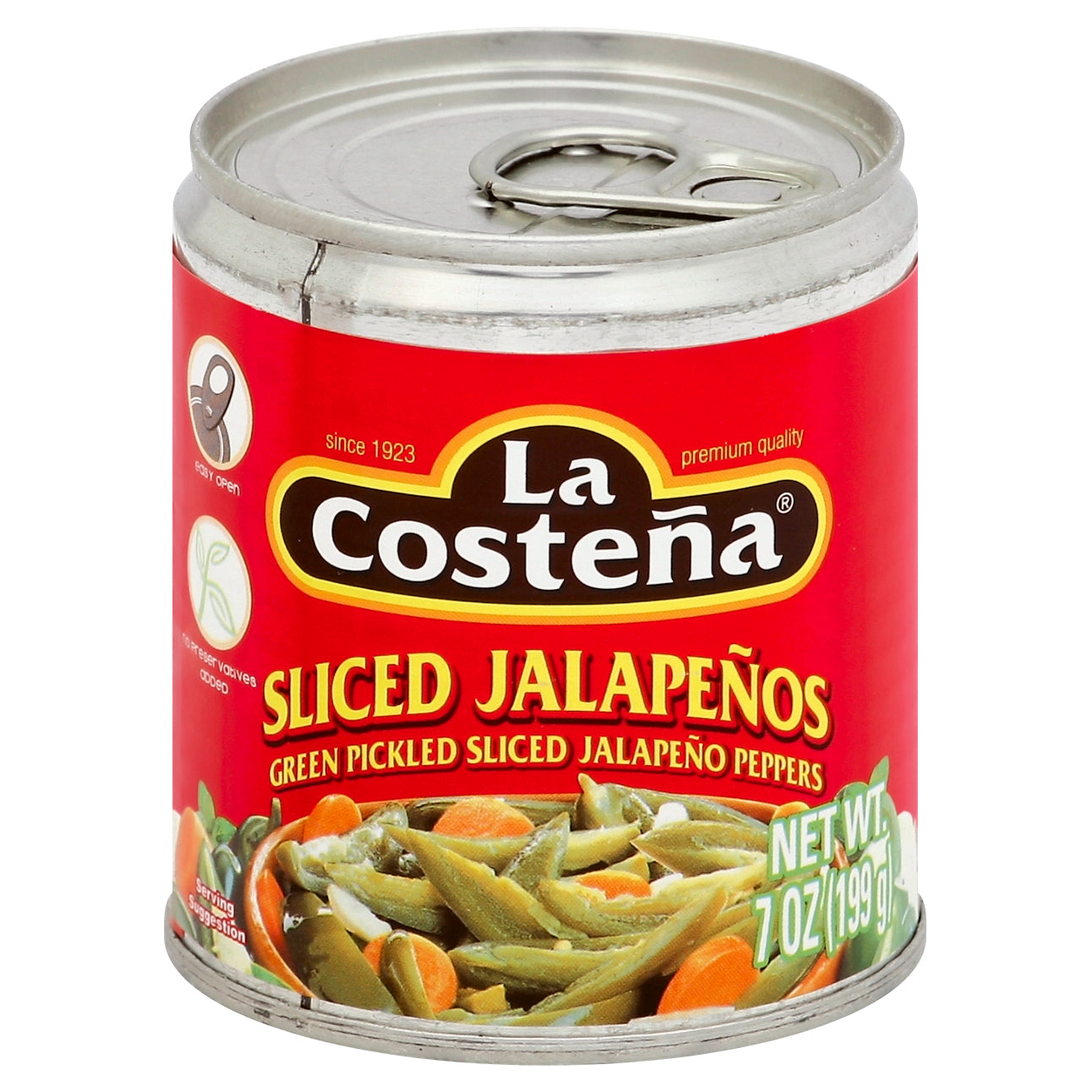 La Costena Pepper Jalapeno Sliced 7 oz (Pack Of 24)