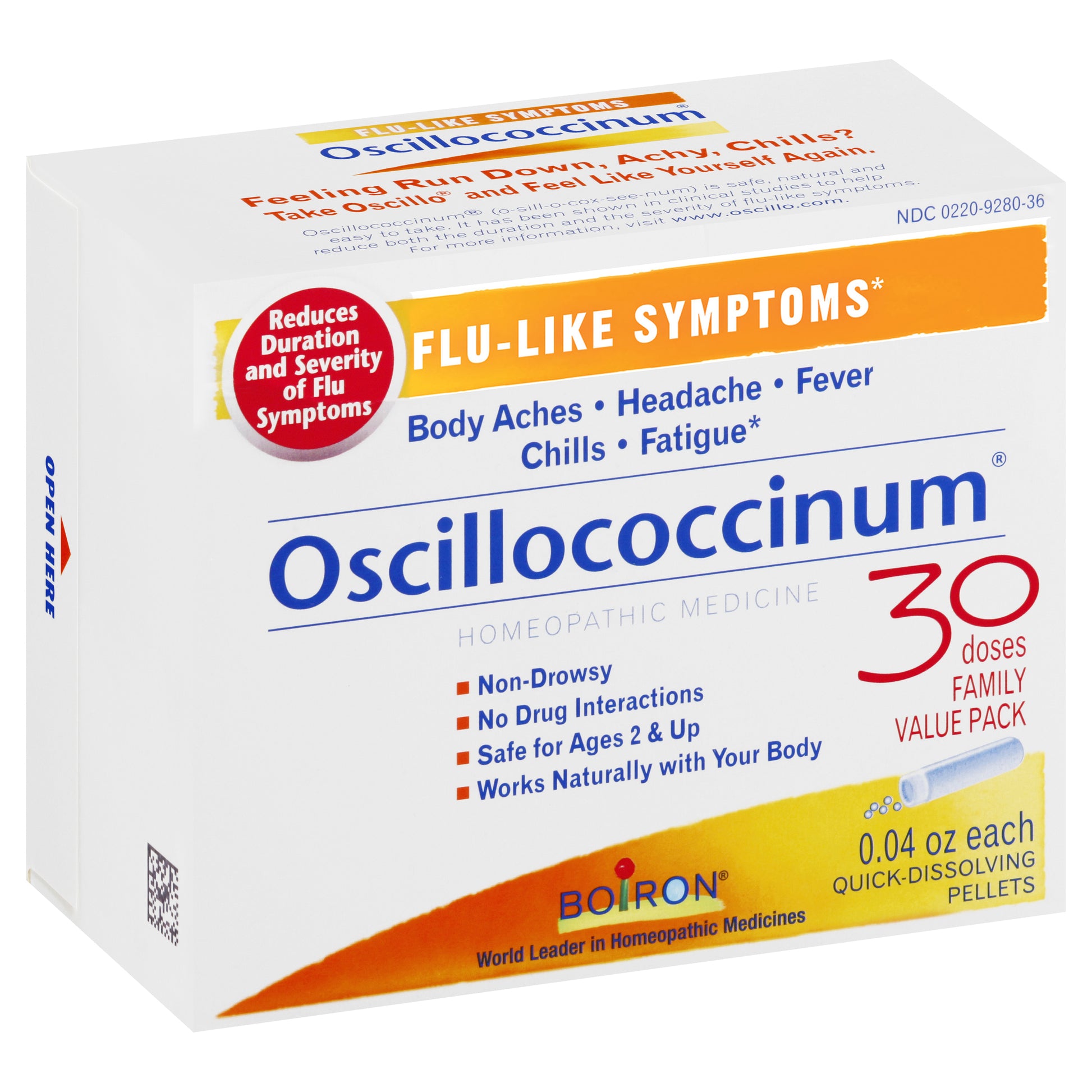 Boiron Oscillococcinum 30 Tablets (Pack Of 6)