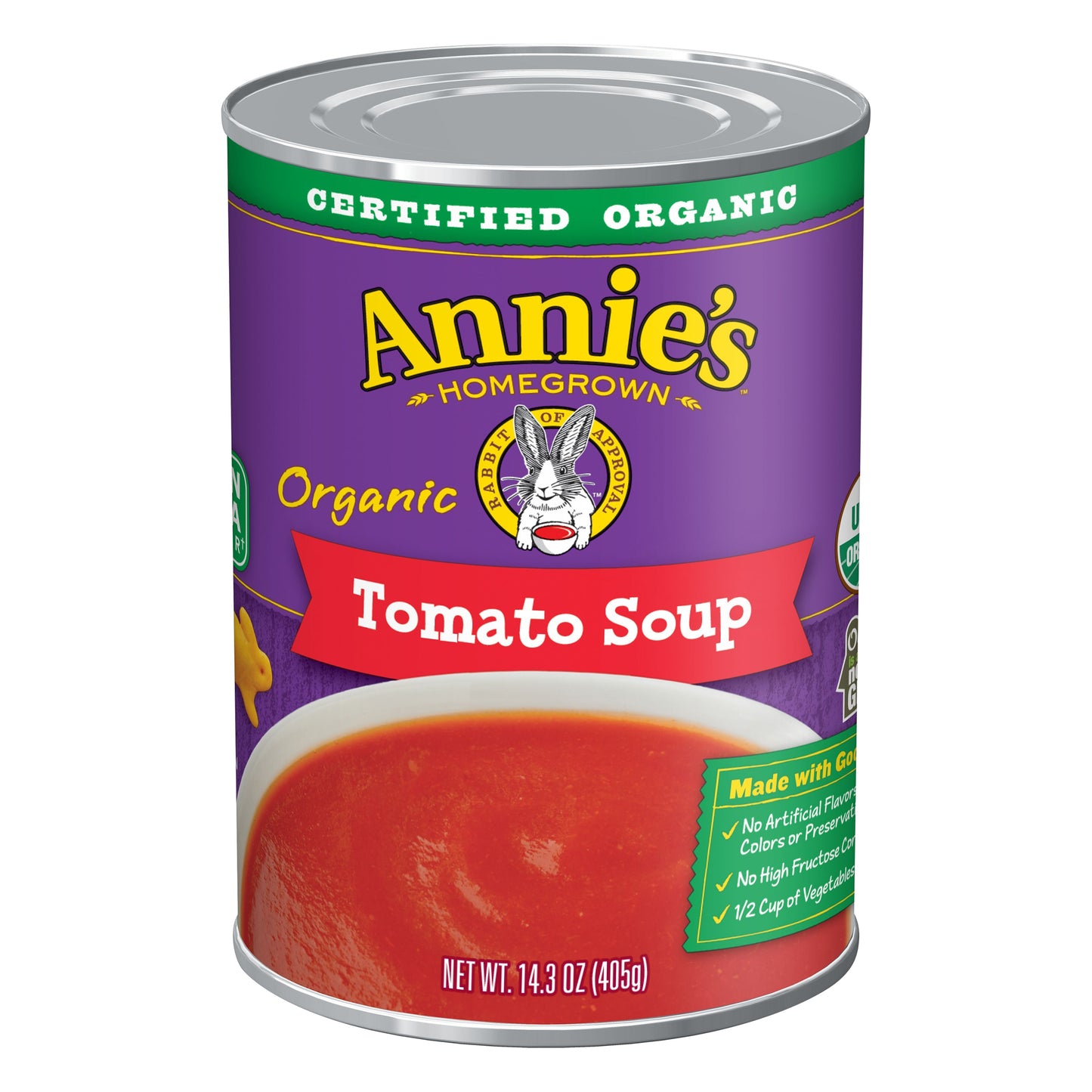 Annies Homegrown Soup Tomato 14 Oz (Pack Of 8)