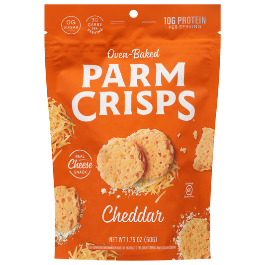 Parm Crisps Crisp Cheddar Parmesan Minis 1.75 oz (Pack Of 12)