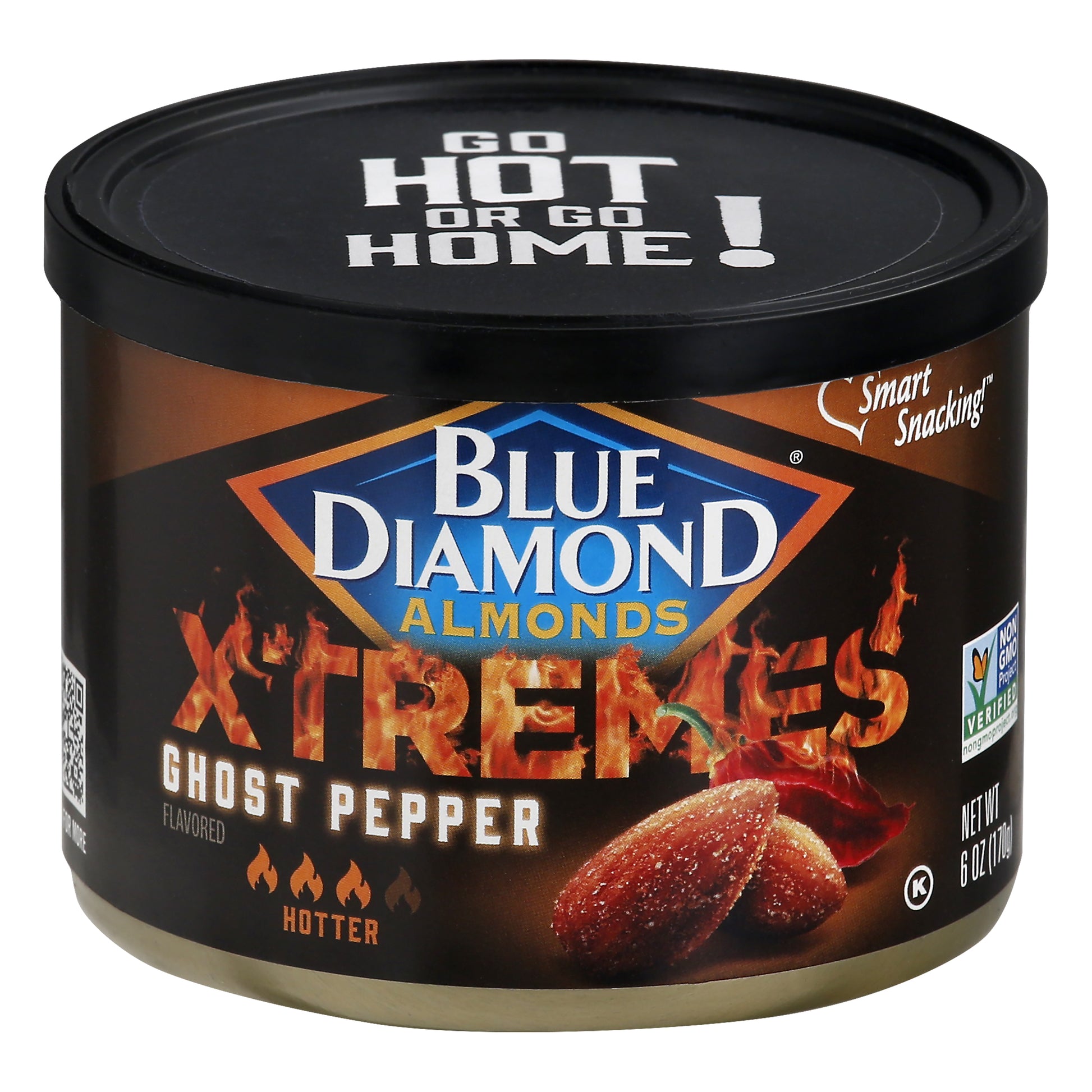 Blue Diamond Almond Xtreme Ghost Pepper 6 oz (Pack Of 12)