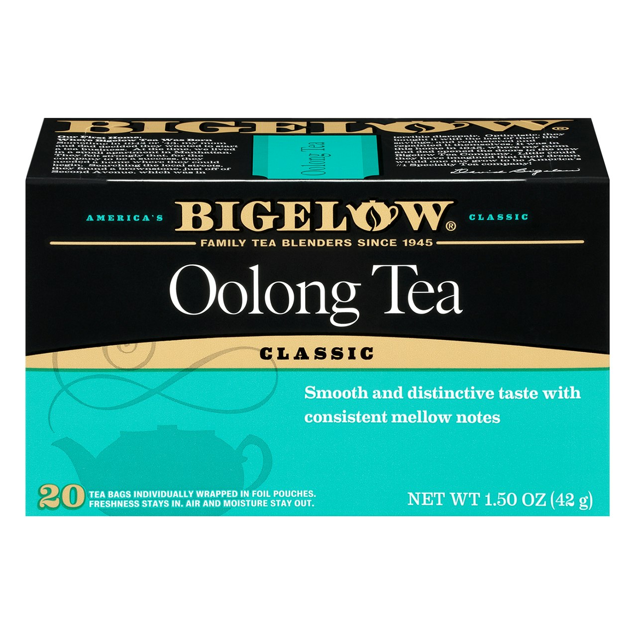 Bigelow Tea Oolong 20Bg 1.5 oz (Pack of 6)