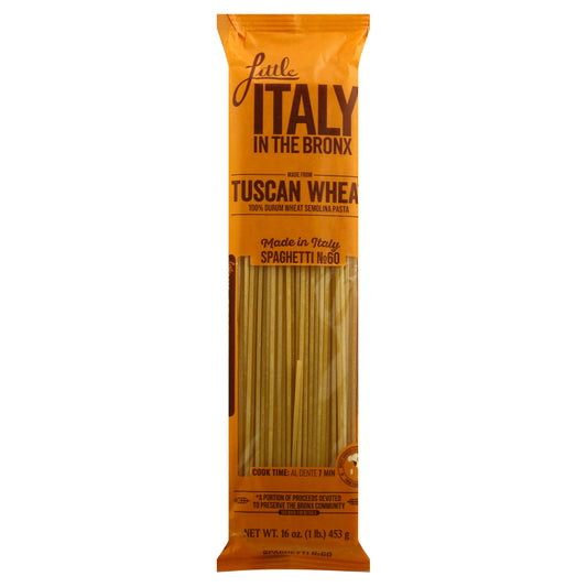 Little Italy In The Bronx Pasta Spaghetti No6 16 Oz Pack of 12