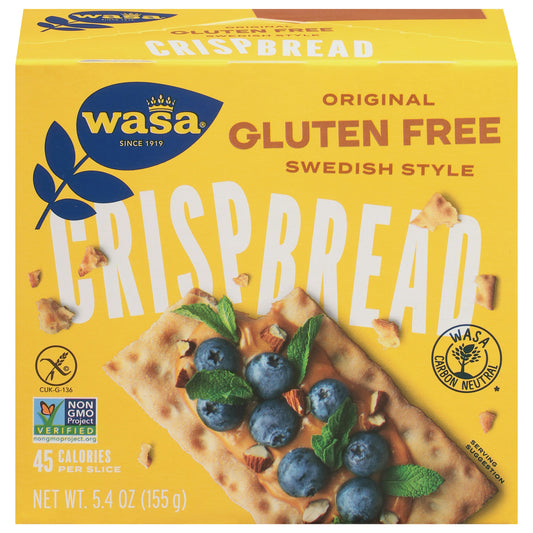 Wasa Crispbread Original Gluten Free 5.4 oz (Pack of 10)