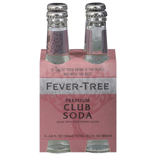 Fever Tree Soda Club 27.2 Fo Pack of 6