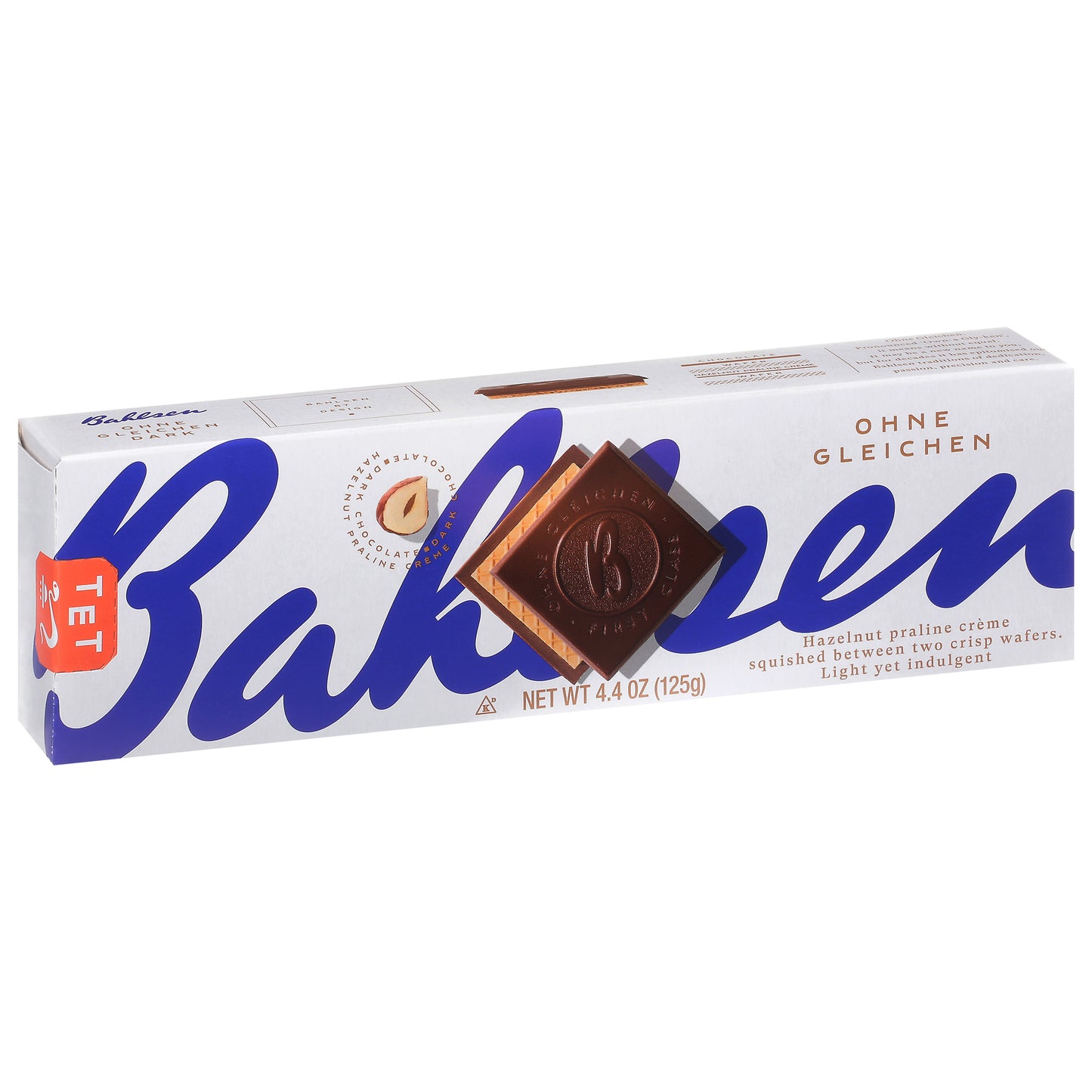 Bahlsen Cookie Ohne Gleichen Dark 4.4 Oz Pack of 12